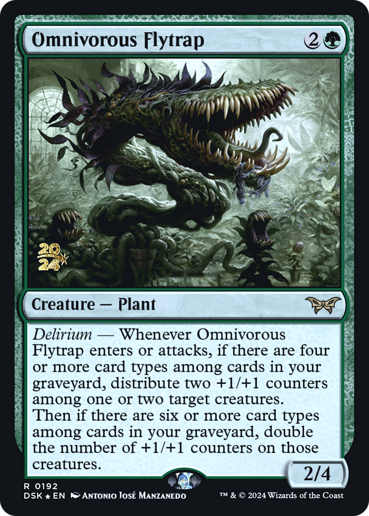 Omnivorous Flytrap - Prerelease Promo [PDSK-192s]