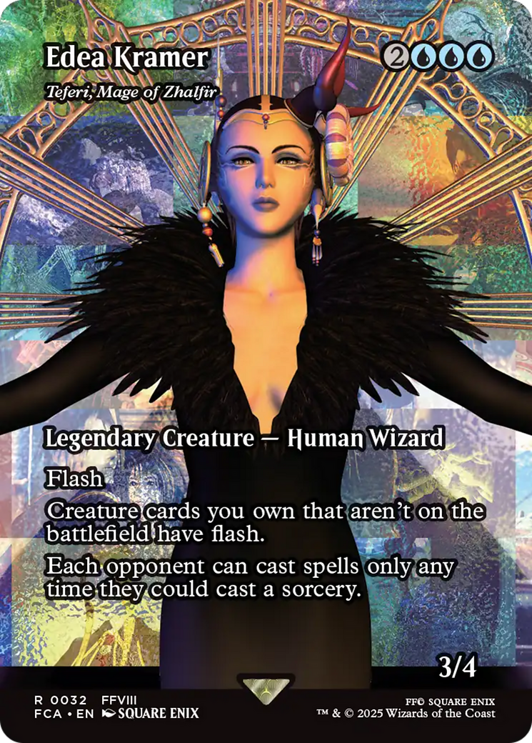 Teferi, Mage of Zhalfir - Borderless - Full Art [FCA-32]