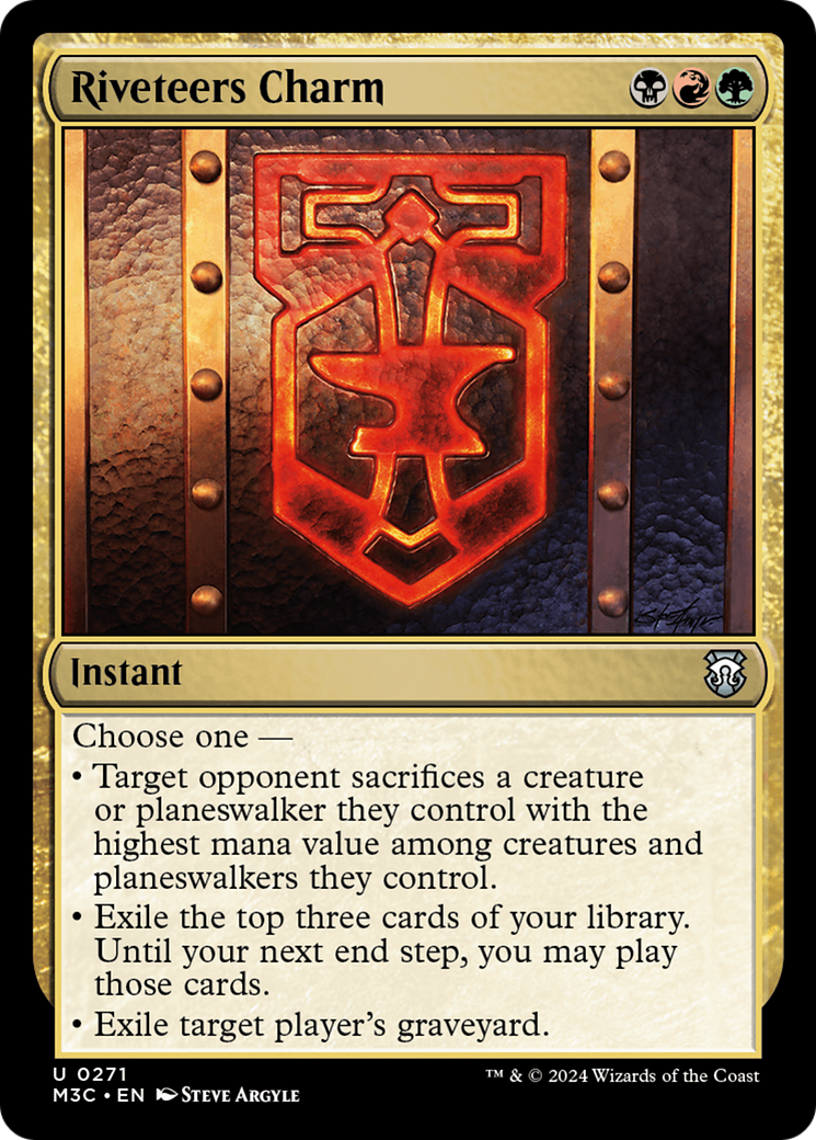 Riveteers Charm [M3C-271]