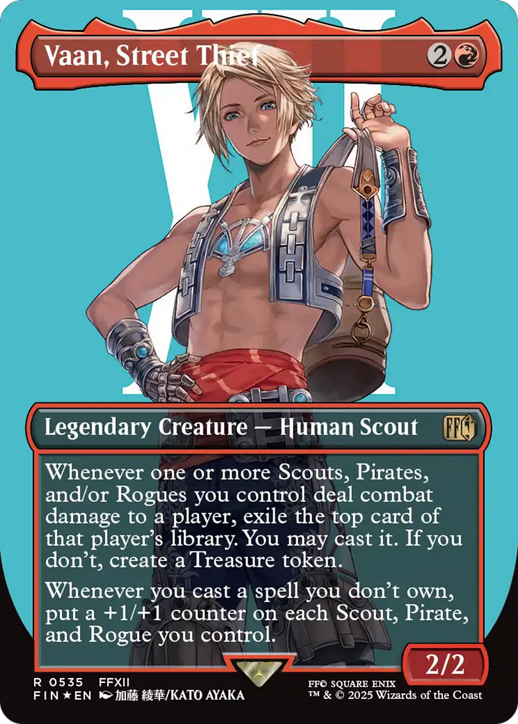 Vaan, Street Thief - Borderless - Surge Foil - Full Art [FIN-535]