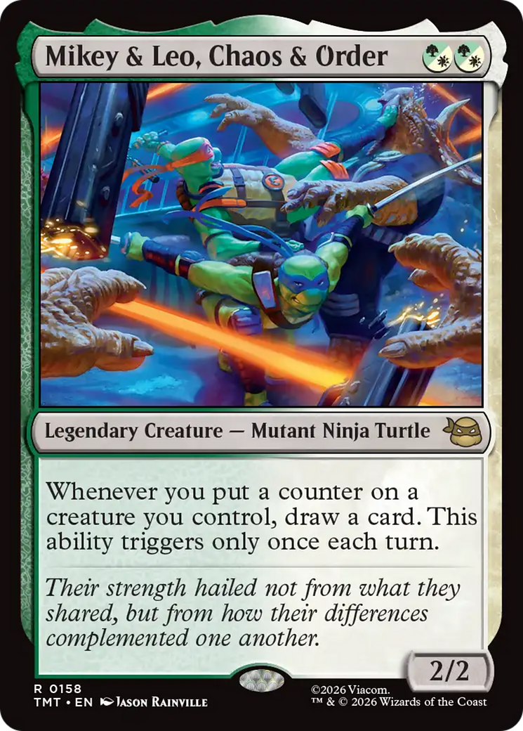 Mikey & Leo, Chaos & Order [TMT-158]