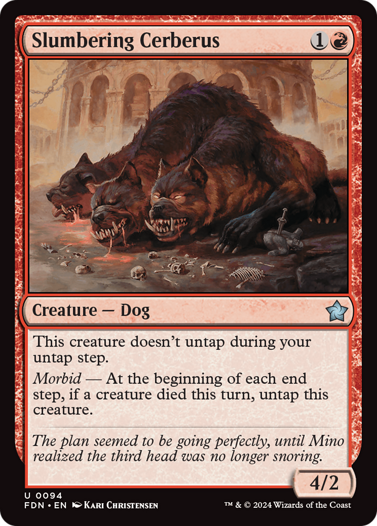 Slumbering Cerberus [FDN-94]
