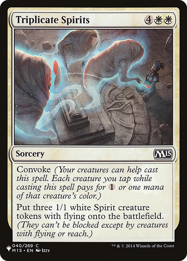 Triplicate Spirits [PLST-M15-40]