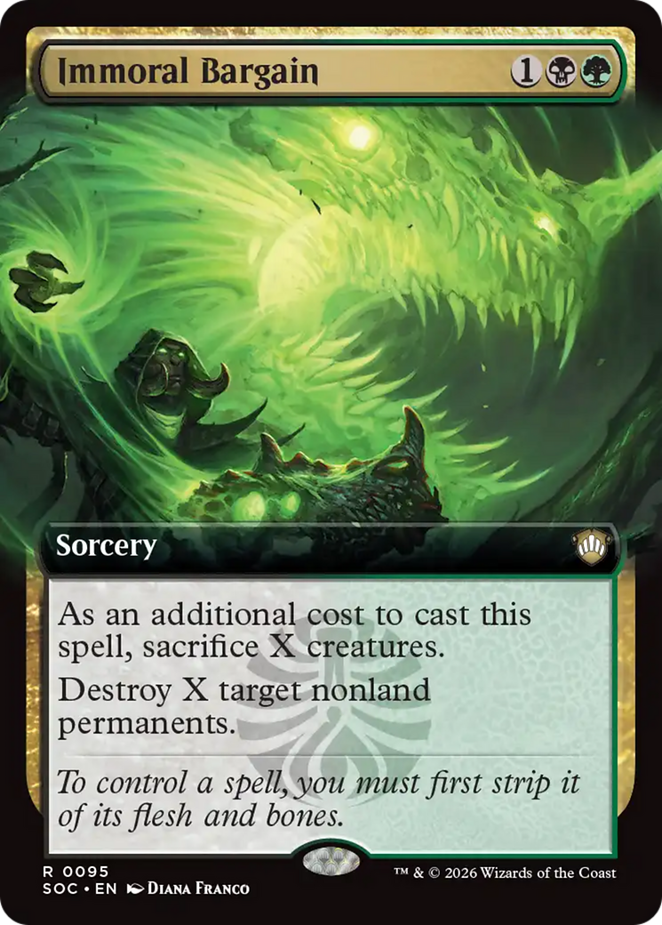 Immoral Bargain - Extended Art [SOC-95]