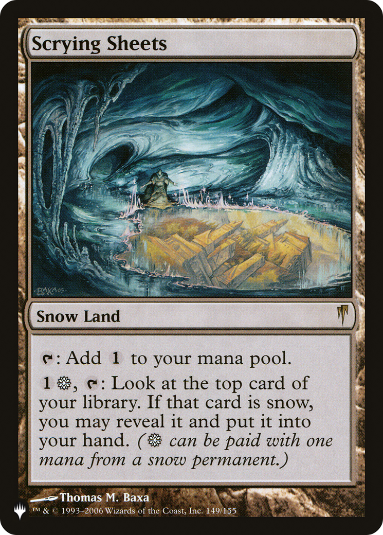 Scrying Sheets [PLST-CSP-149]