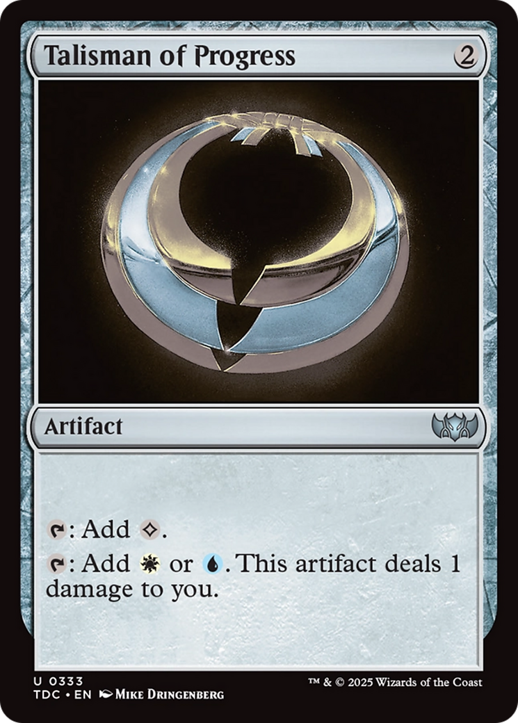 Talisman of Progress [TDC-333]
