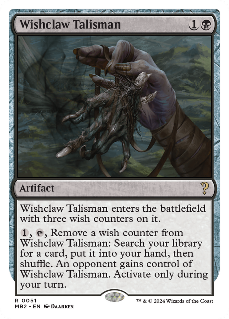 Wishclaw Talisman [MB2-51]