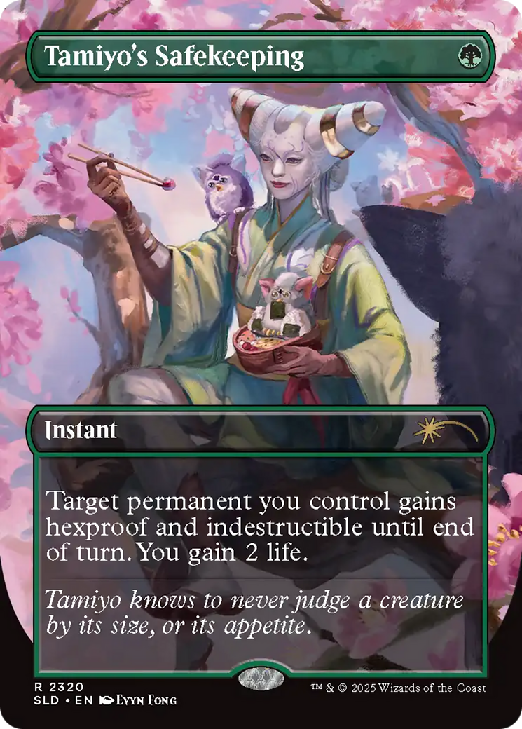Tamiyo's Safekeeping - Borderless - Full Art [SLD-2320]