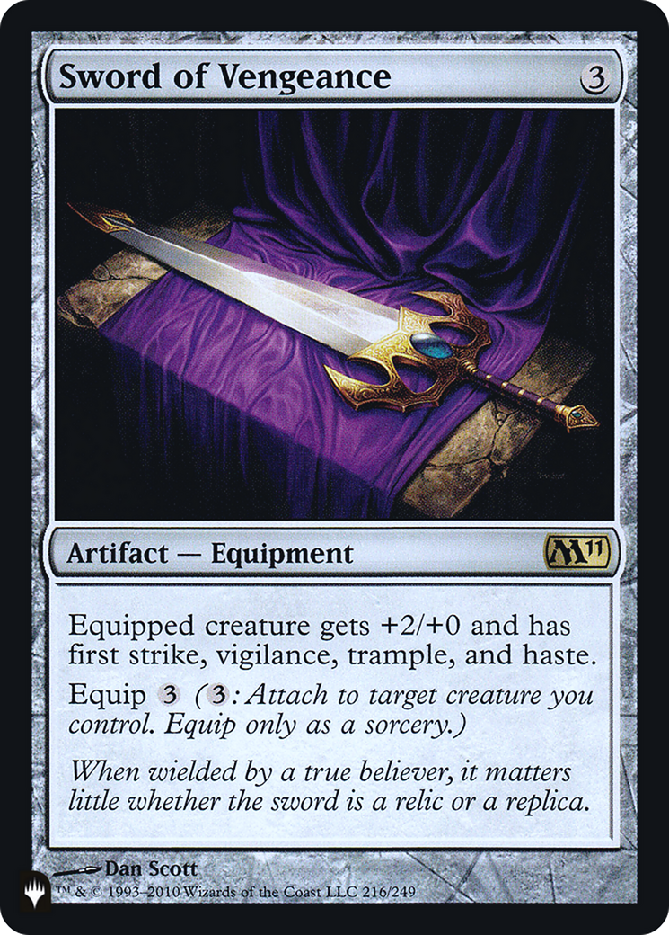 Sword of Vengeance [PLST-M11-216]