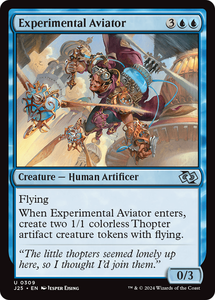 Experimental Aviator [J25-309]