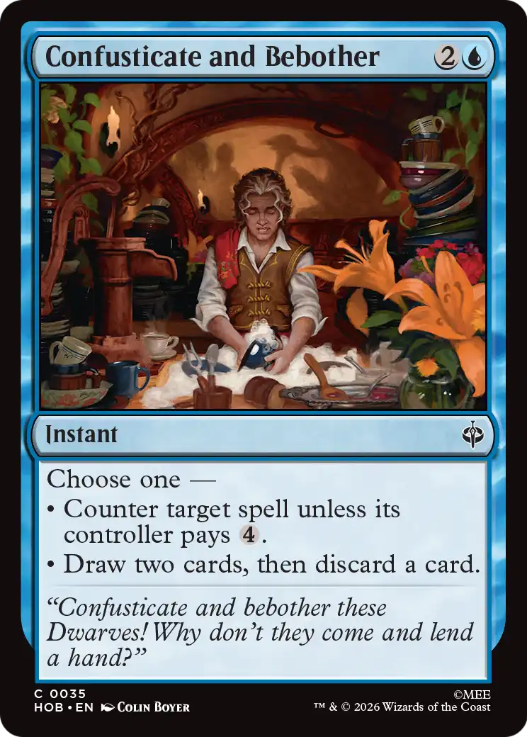 Confusticate and Bebother [HOB-35]