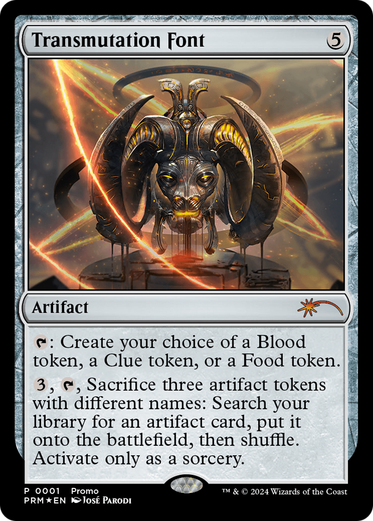 Transmutation Font - Prerelease Promo [PW24-11]
