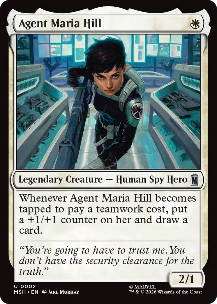Agent Maria Hill [MSH-2]