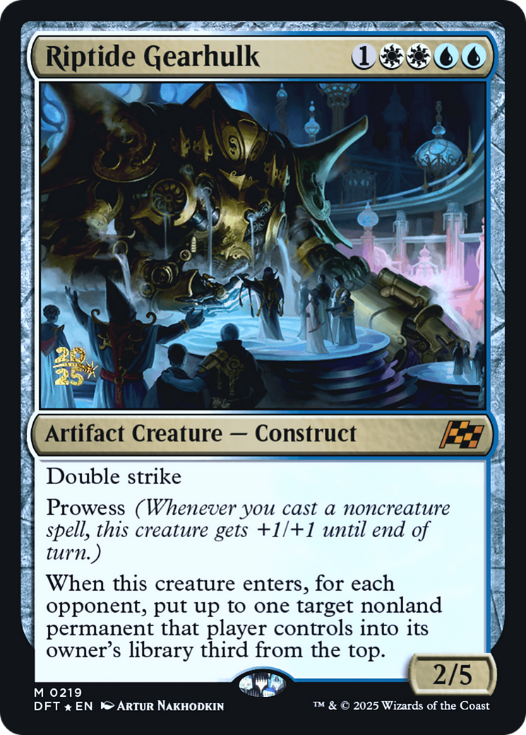 Riptide Gearhulk - Prerelease Promo [PDFT-219s]