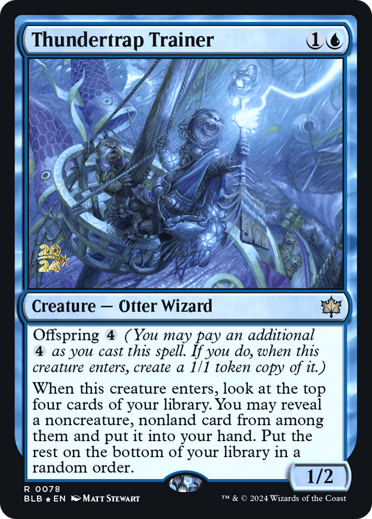 Thundertrap Trainer - Prerelease Promo [PBLB-78s]