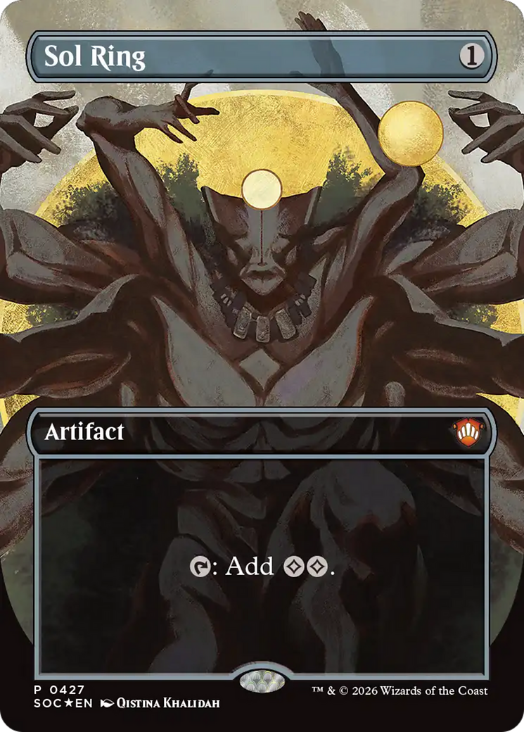 Sol Ring - Borderless - Full Art - Promo [SOC-427]