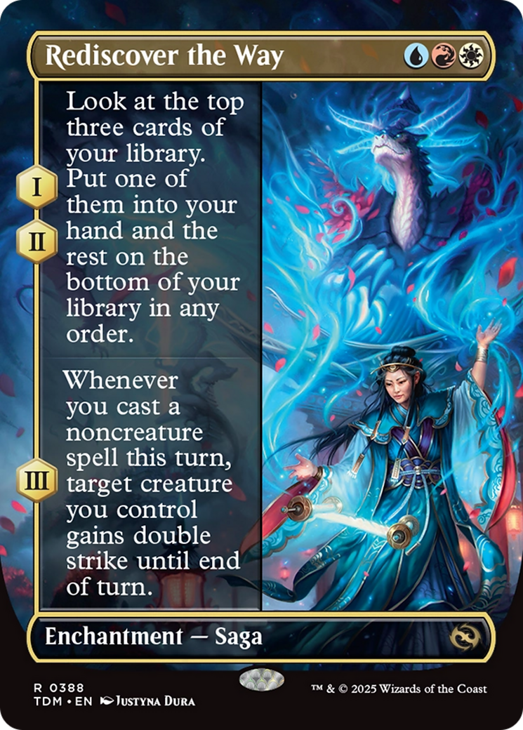 Rediscover the Way - Borderless - Full Art [TDM-388]
