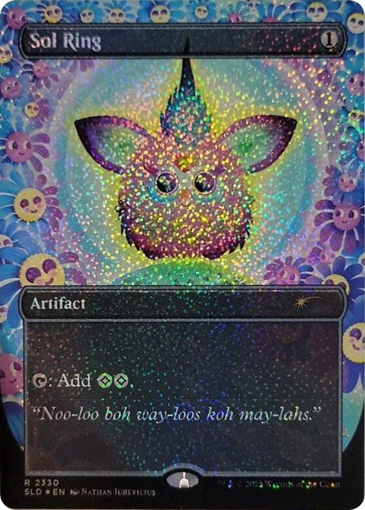 Sol Ring - Borderless - Full Art [SLD-2330]