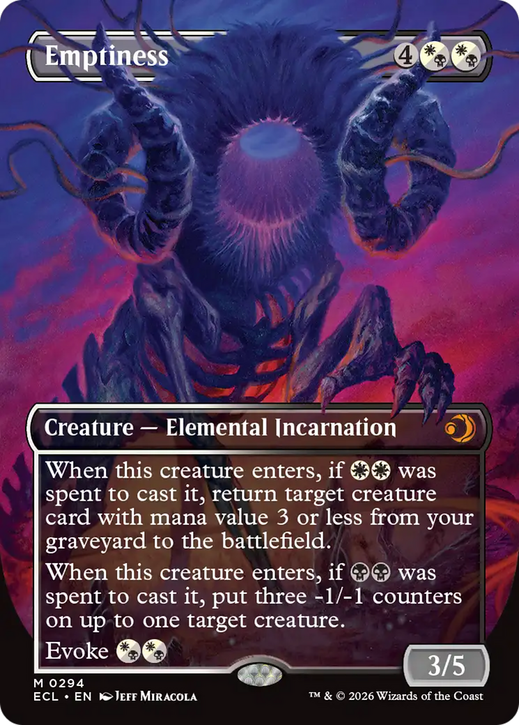 Emptiness - Borderless - Full Art [ECL-294]