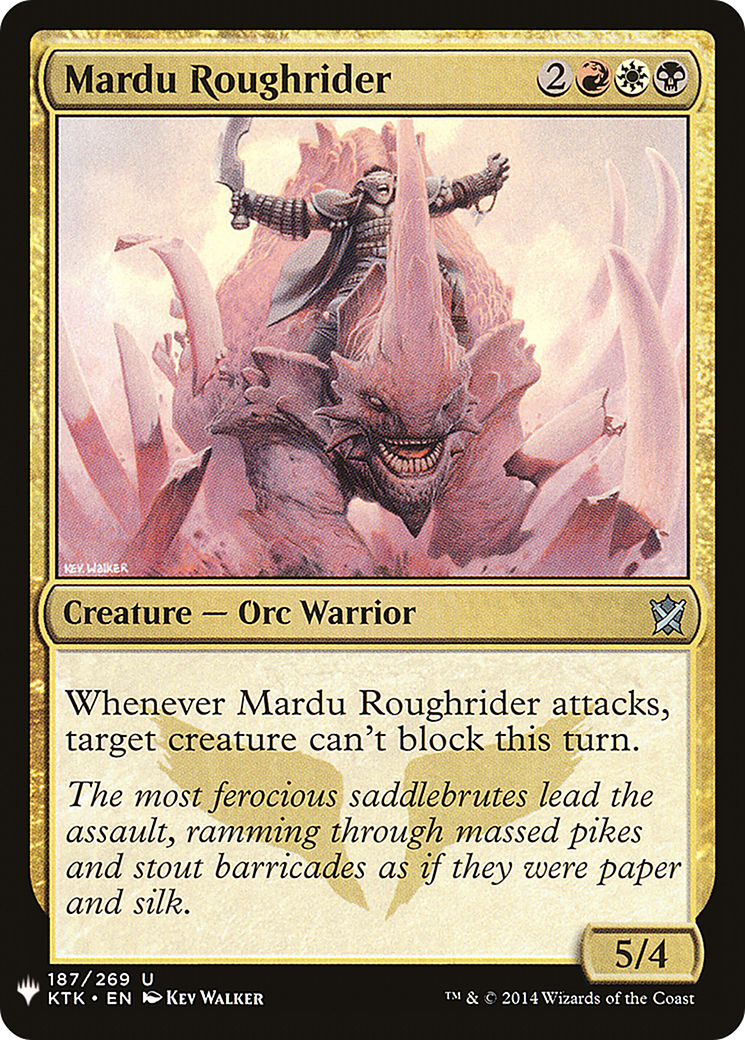 Mardu Roughrider [PLST-KTK-187]