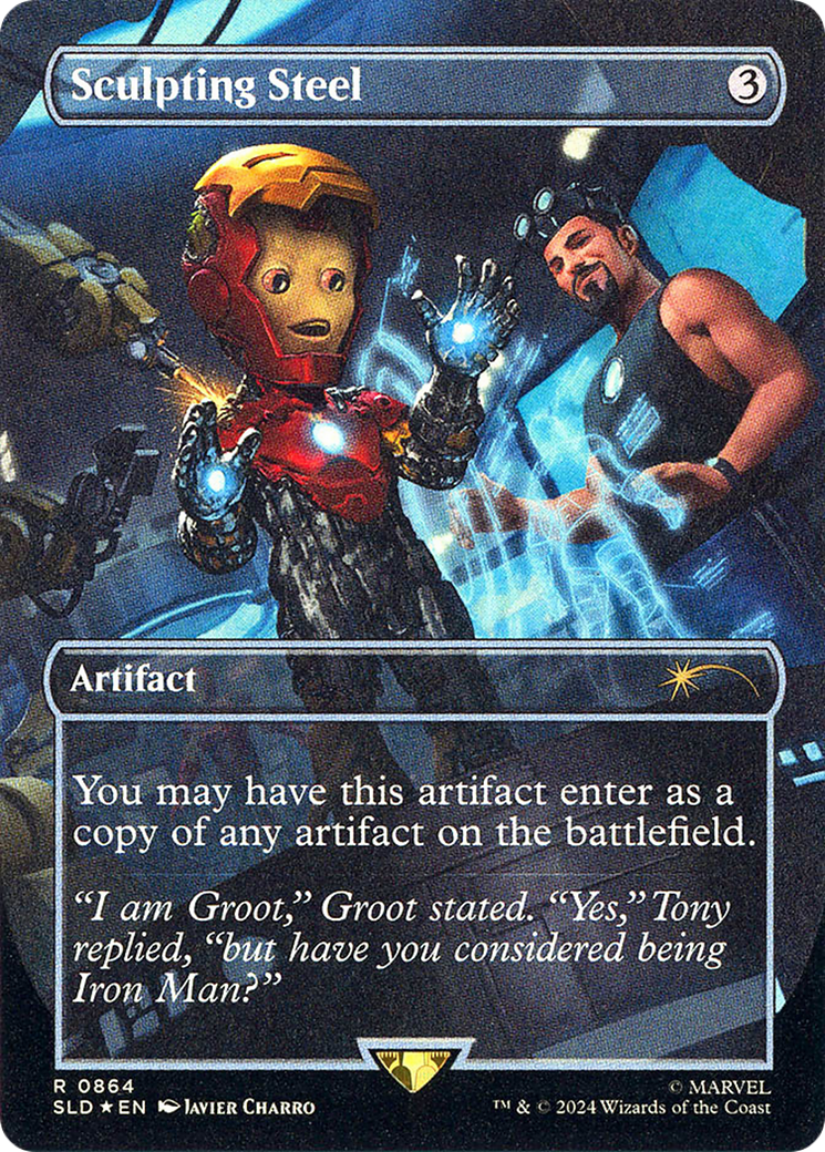 Sculpting Steel - Borderless - Full Art [SLD-864]