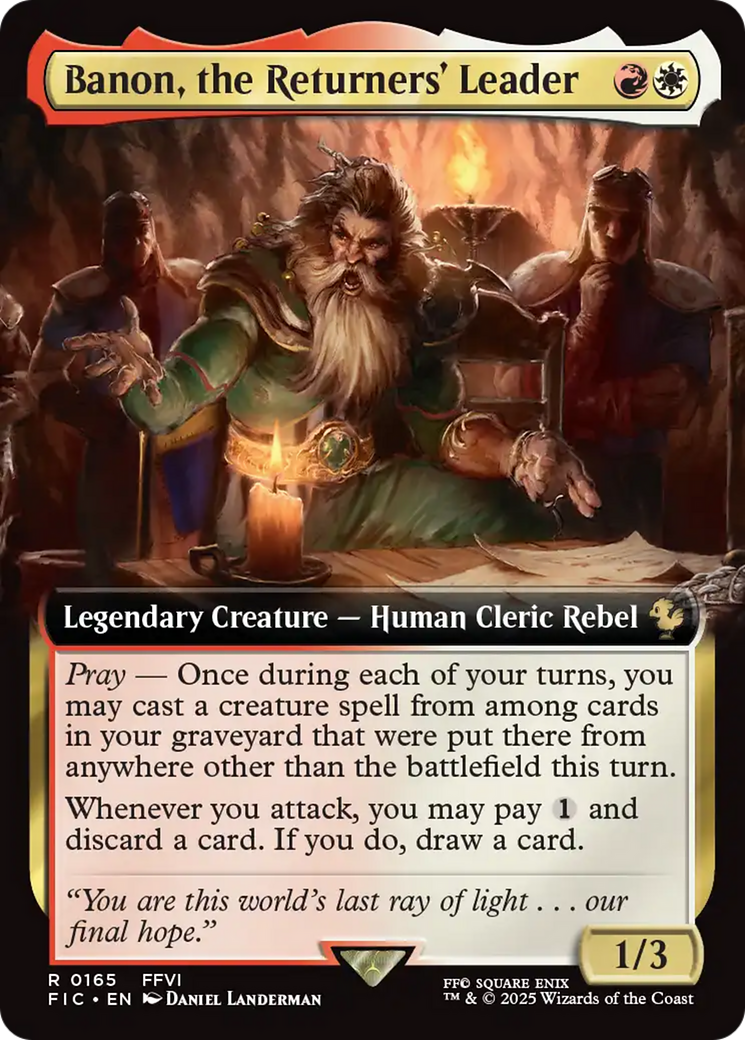 Banon, the Returners' Leader - Extended Art [FIC-165]
