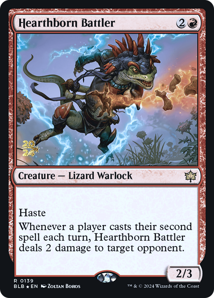 Hearthborn Battler - Prerelease Promo [PBLB-139s]