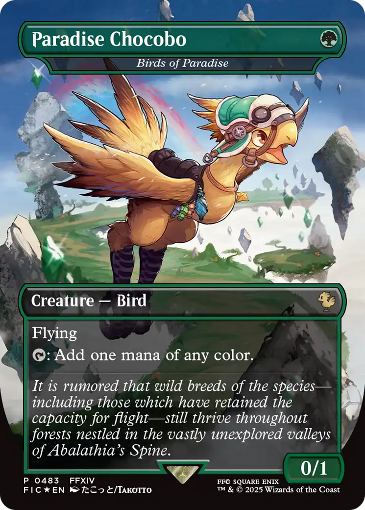 Birds of Paradise - Borderless [FIC-483]