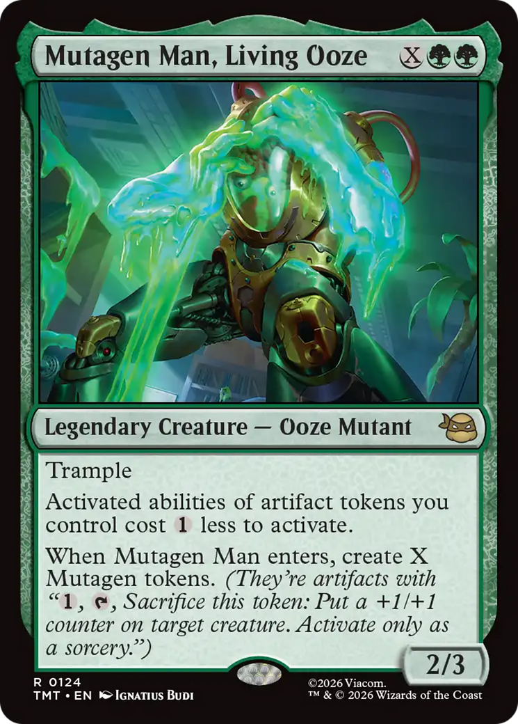 Mutagen Man, Living Ooze [TMT-124]