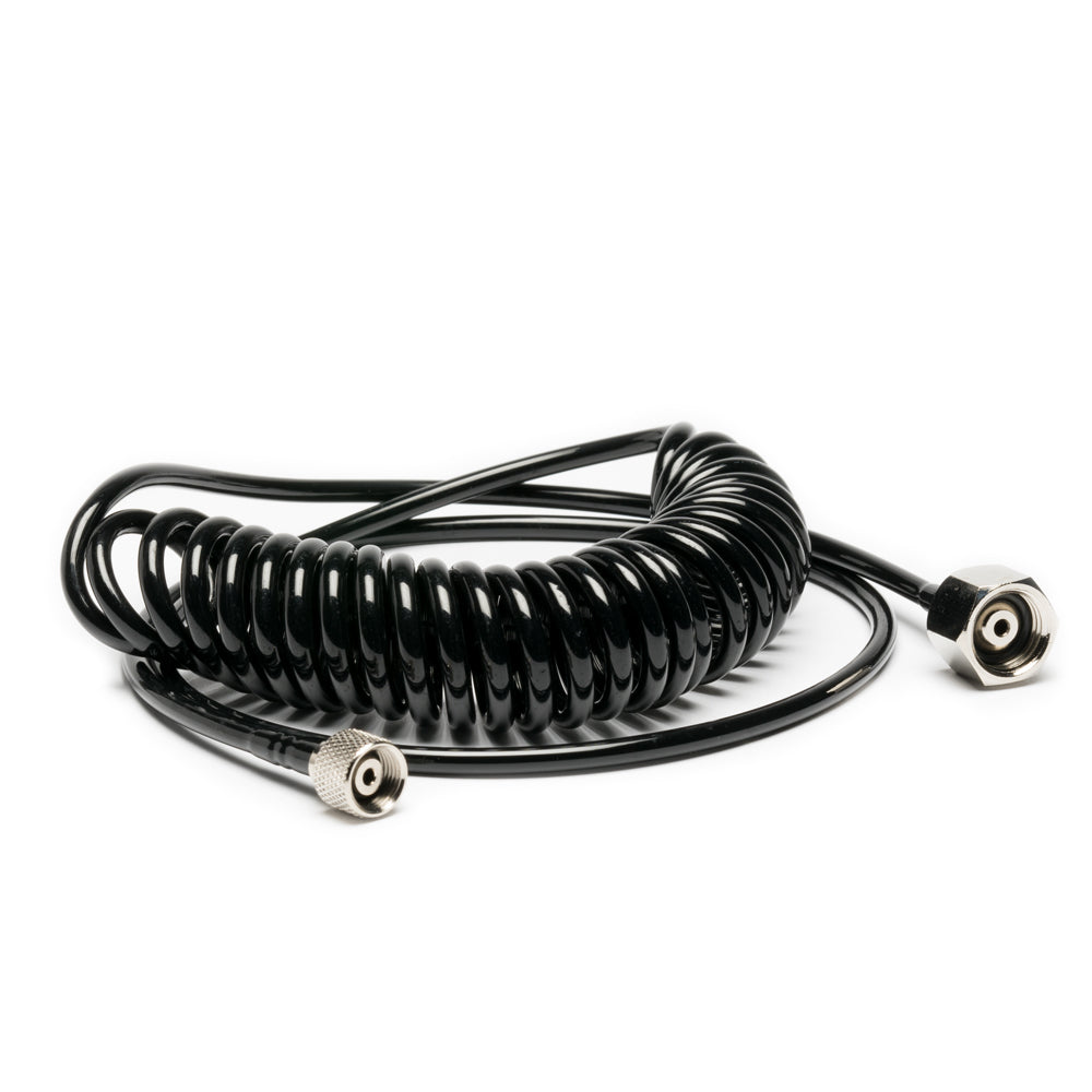 Cobra Coil 6' Airbrush Hose with Iwata Airbrush Fitting and 1/4" Compressor Fitting