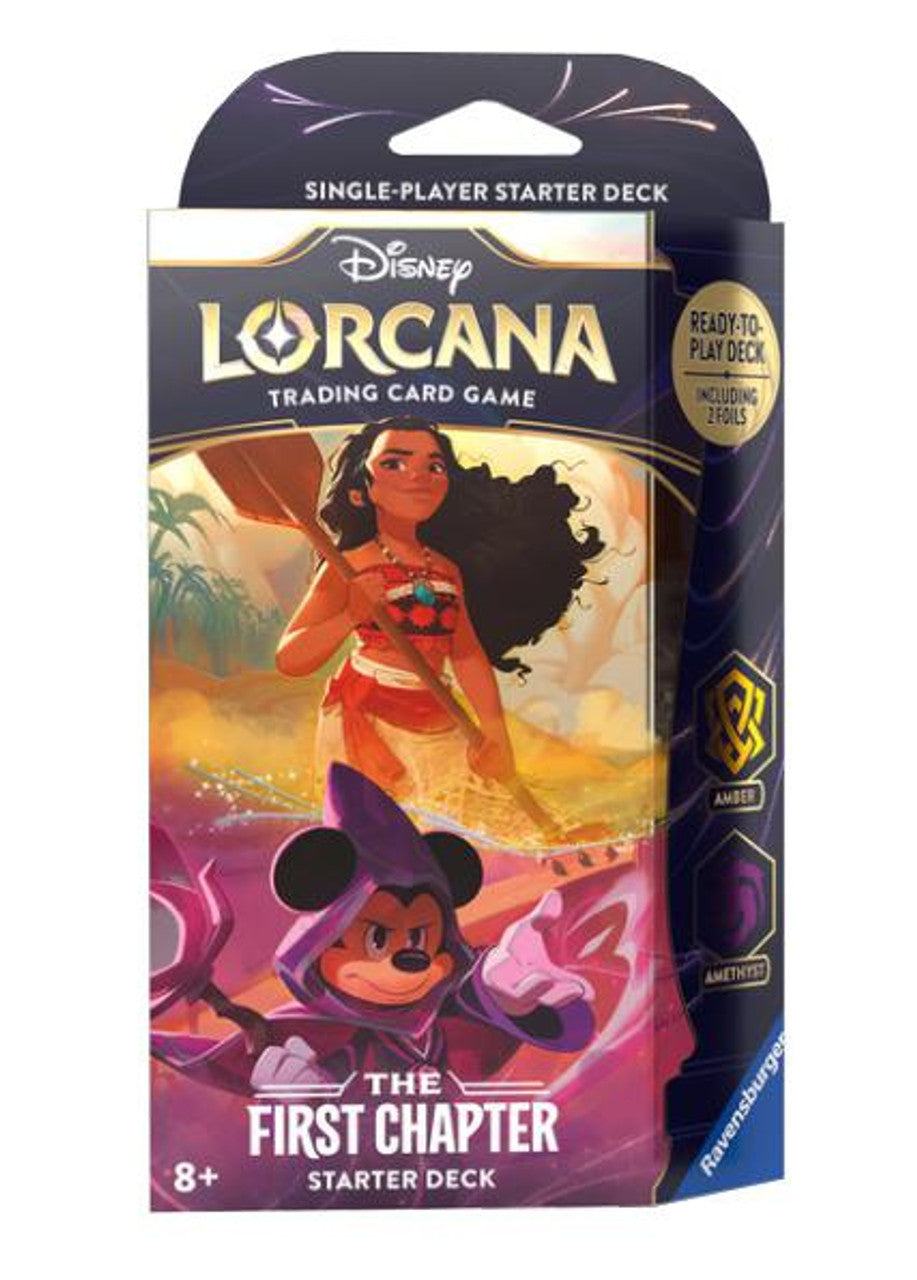 Disney Lorcana: The First Chapter - Starter Deck - Amber & Amethyst