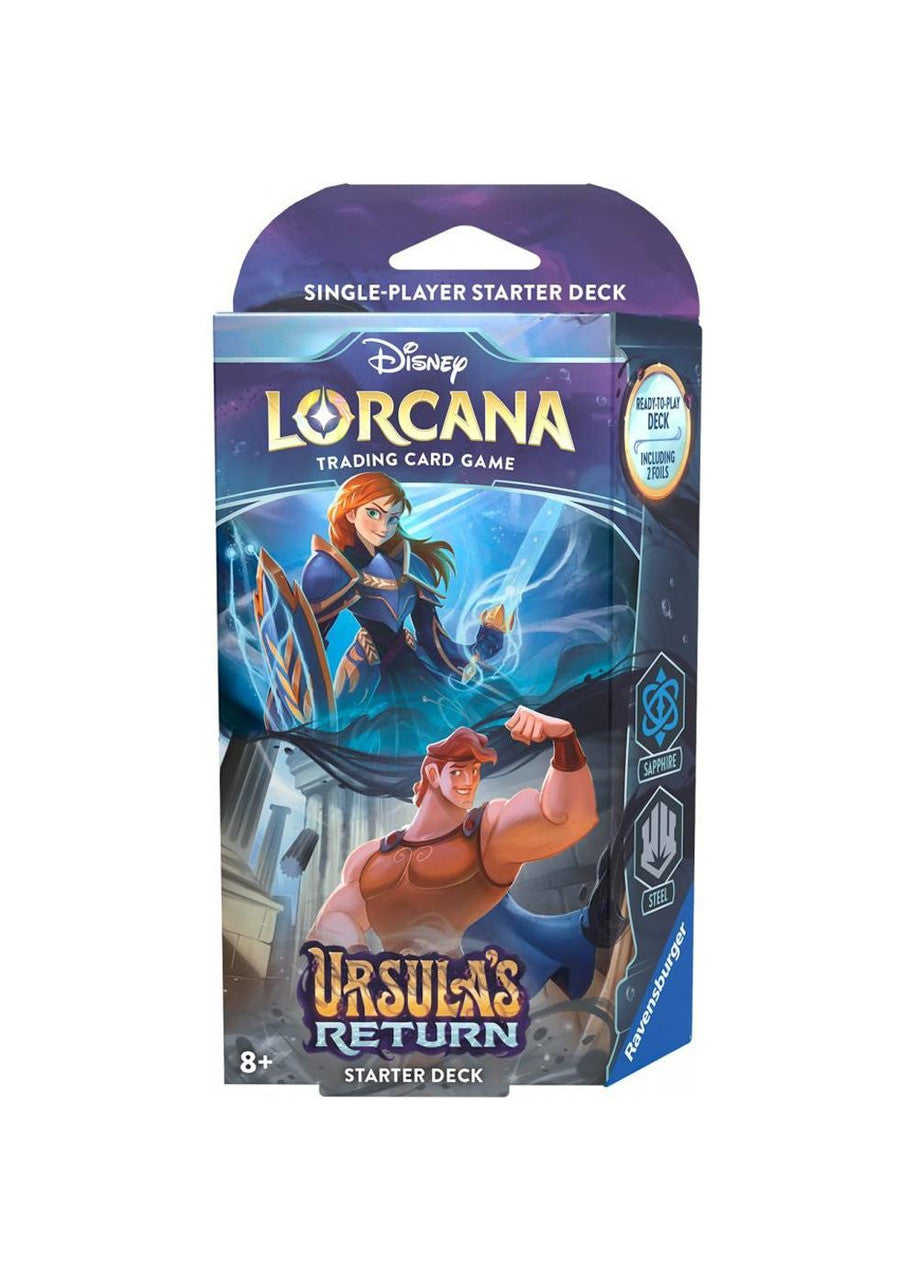 Disney Lorcana: Ursula's Return - Starter Deck - Sapphire & Steel