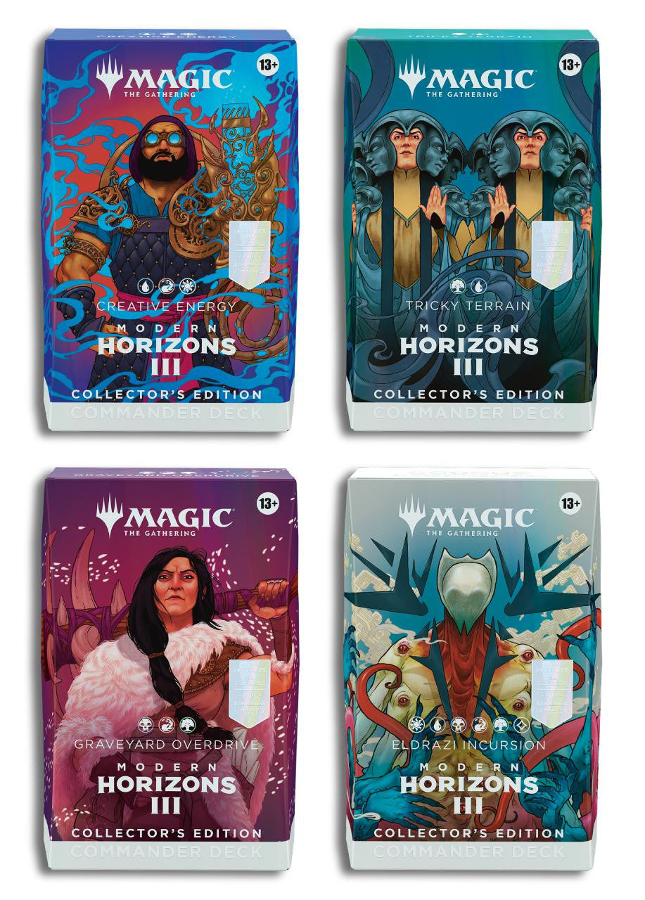 Modern Horizons 3: Commander - Commander Decks - Set of 4 - Collector's Edition