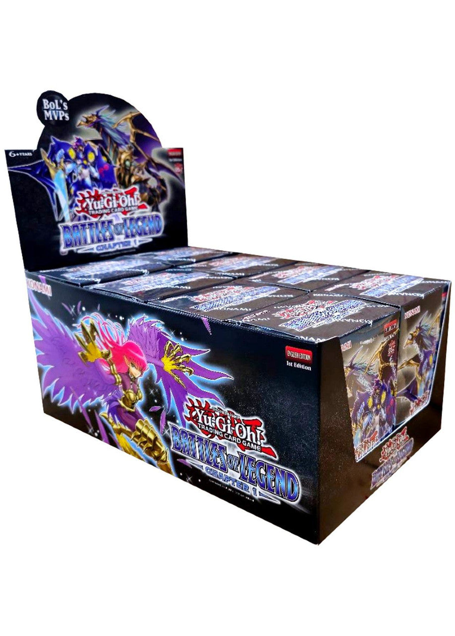 Battles of Legend: Chapter 1 - 1st Edition - Booster Display