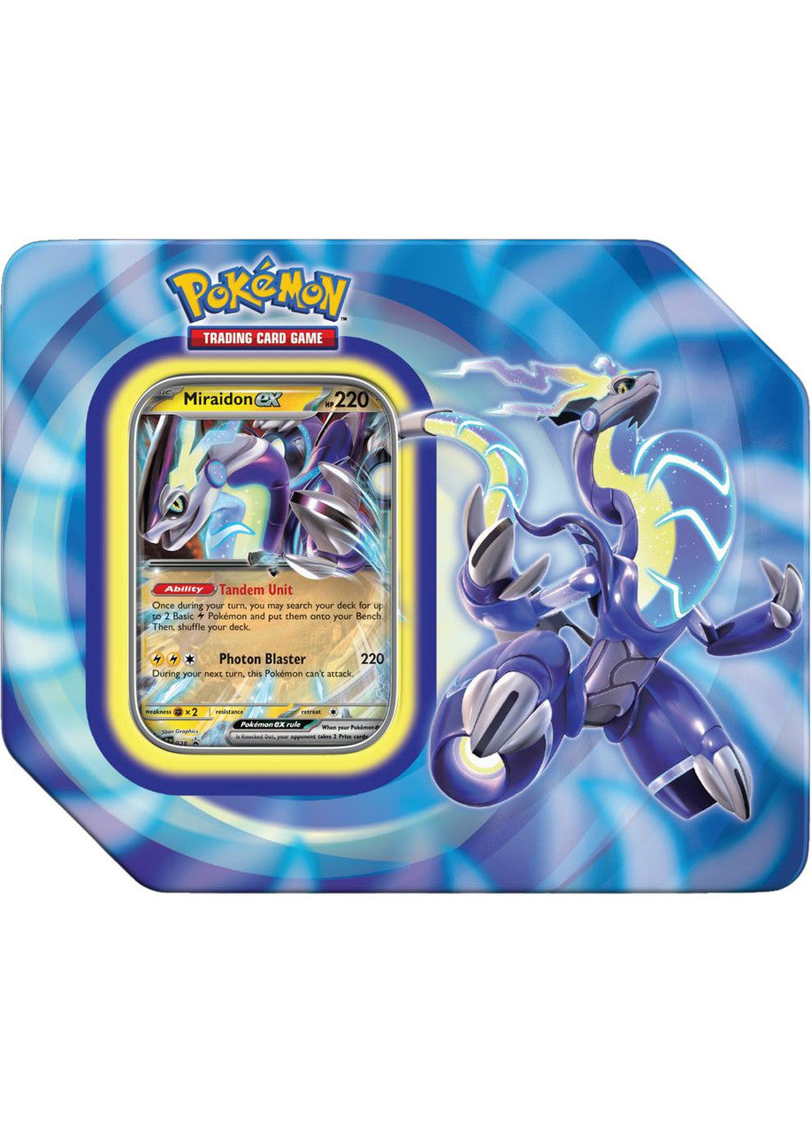 Pokémon TCG: Paldea Legends Tin - Miraidon ex