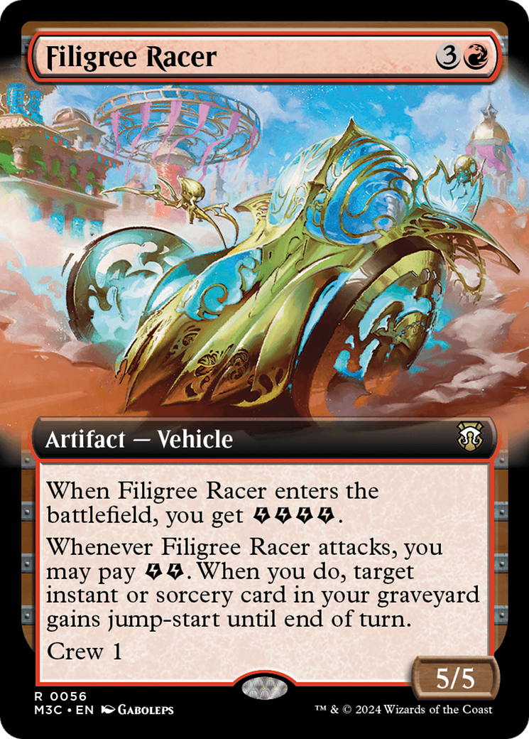 Filigree Racer - Extended Art [M3C-56]