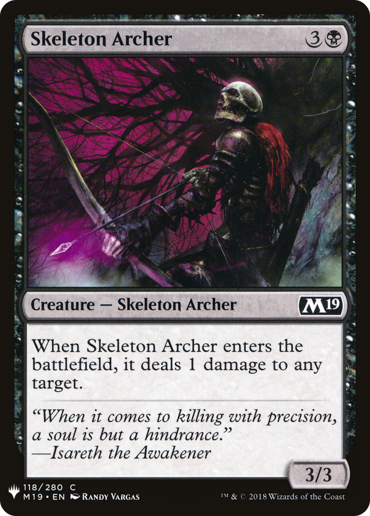Skeleton Archer [PLST-M19-118]