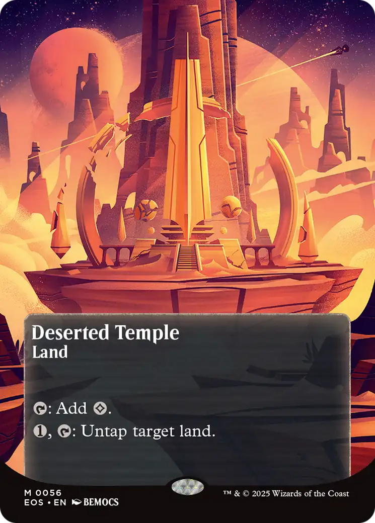 Deserted Temple - Borderless - Full Art [EOS-56]