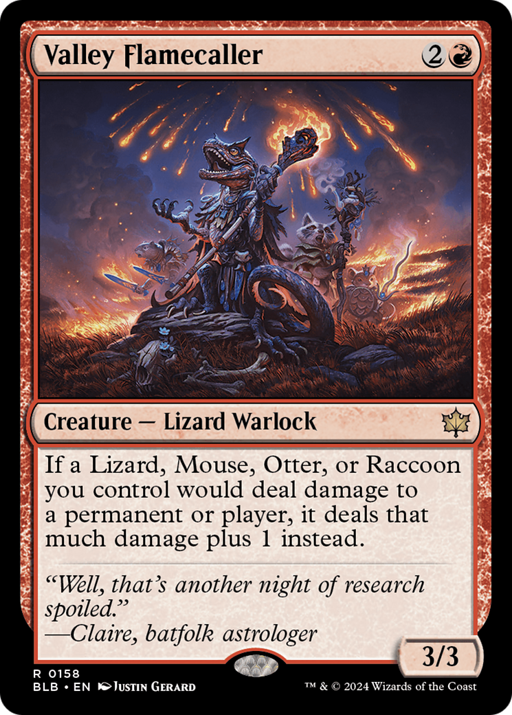Valley Flamecaller [BLB-158]