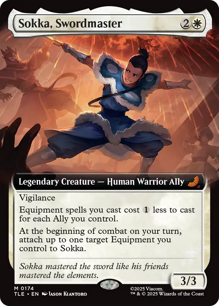 Sokka, Swordmaster - Extended Art [TLE-174]