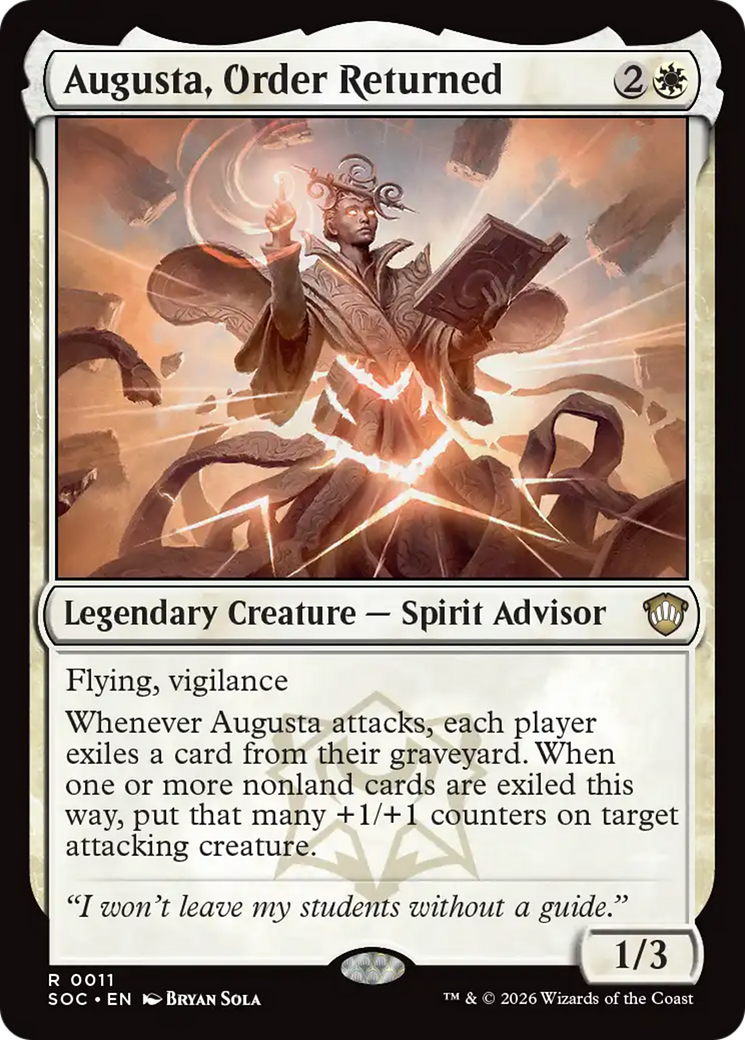 Augusta, Order Returned [SOC-11]