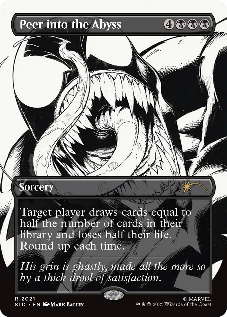 Peer into the Abyss - Borderless - Full Art [SLD-2021]