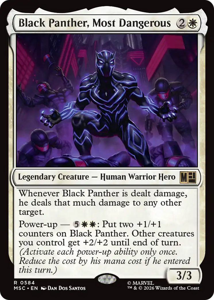 Black Panther, Most Dangerous [MSC-584]