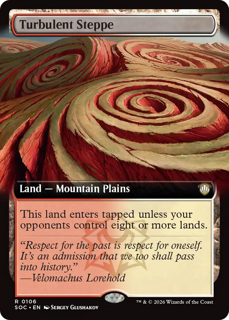 Turbulent Steppe - Extended Art [SOC-106]