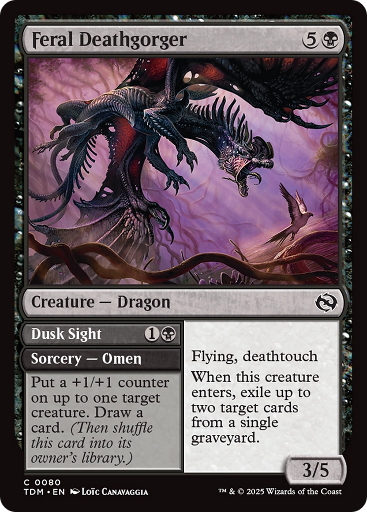 Feral Deathgorger // Dusk Sight [TDM-80]