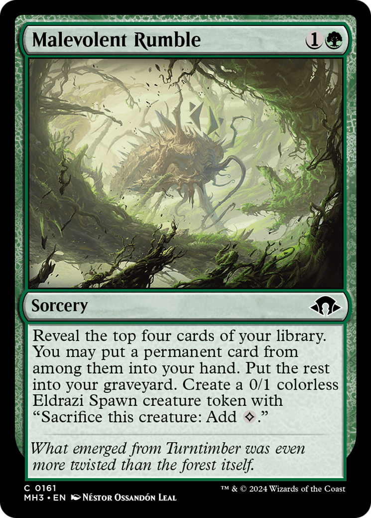 Malevolent Rumble [MH3-161]