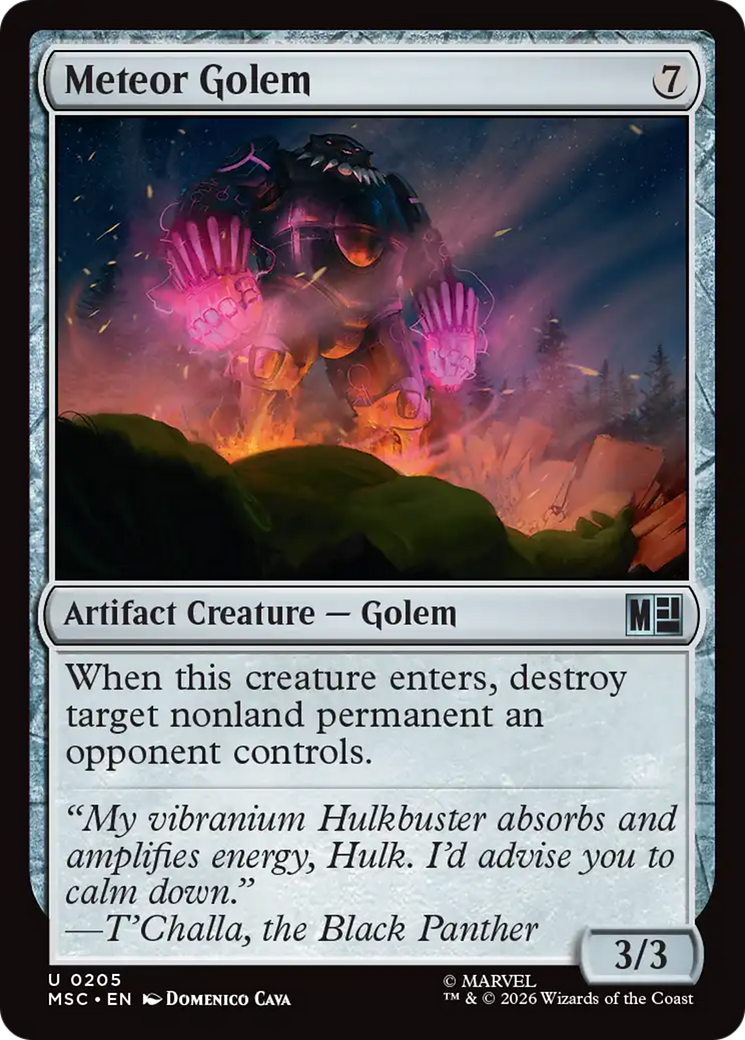 Meteor Golem [MSC-205]