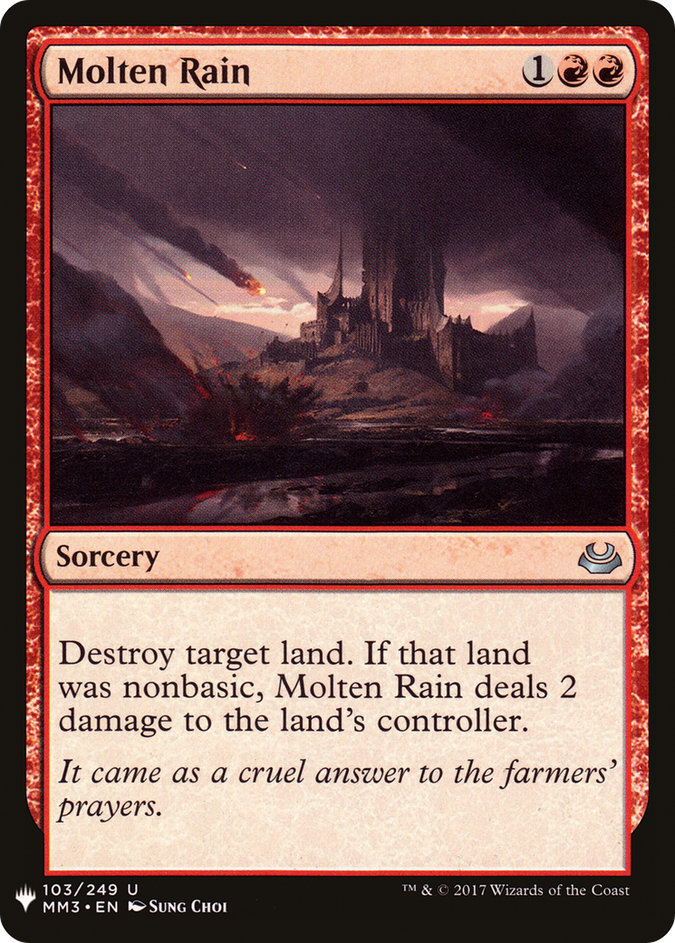 Molten Rain [PLST-MM3-103]