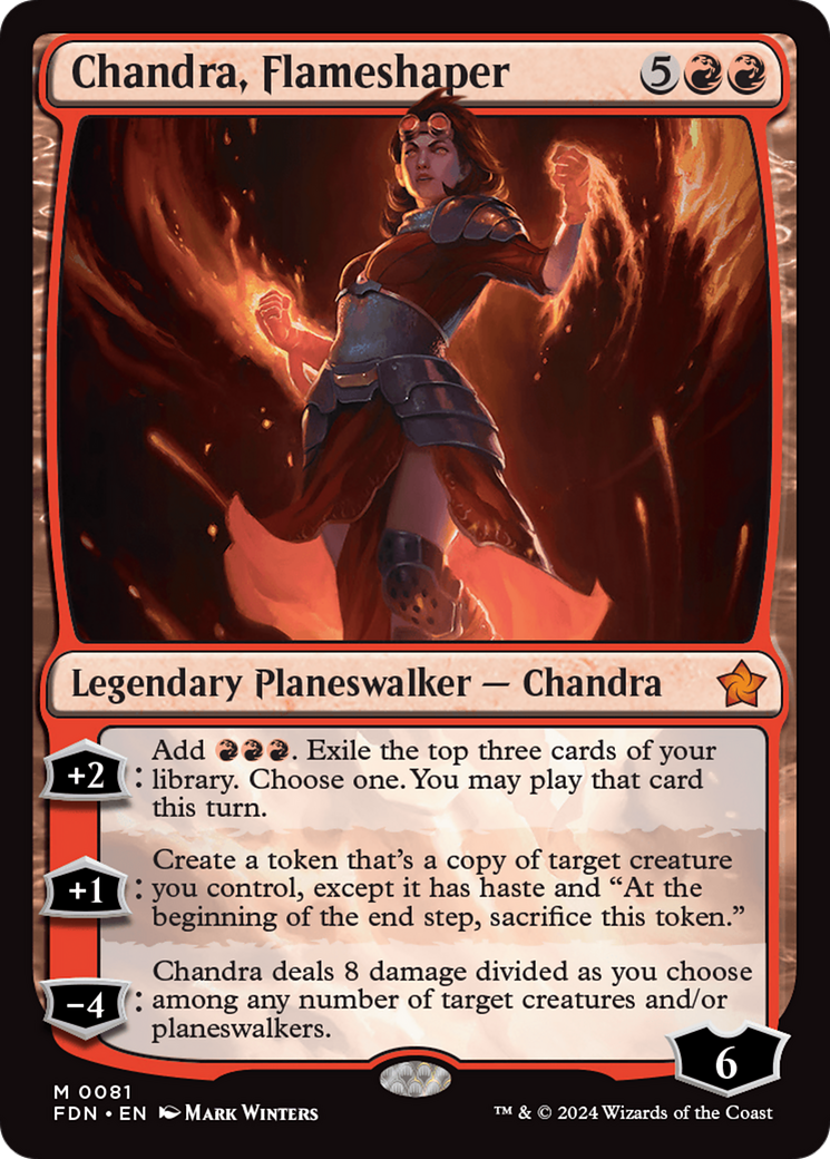 Chandra, Flameshaper [FDN-81]