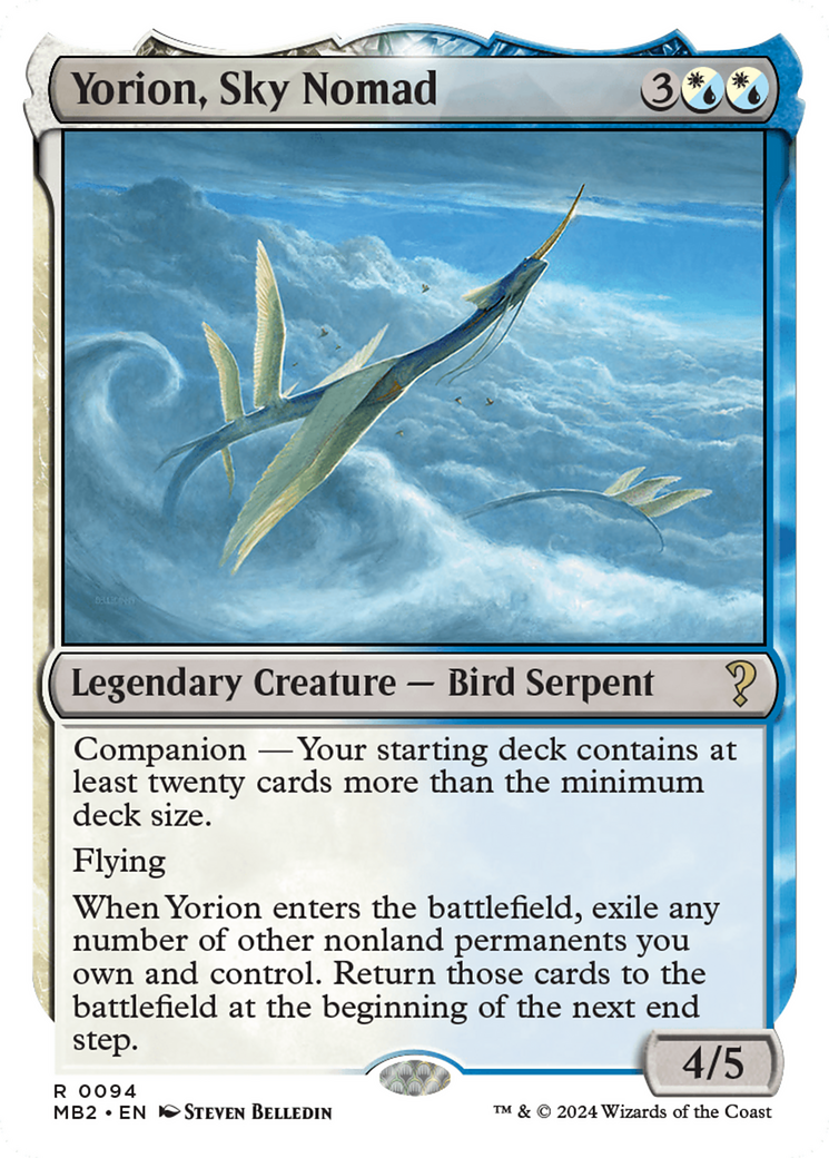 Yorion, Sky Nomad [MB2-94]
